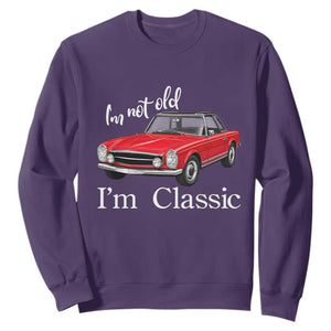 I'm Not Old I'm A Classic Sweatshirt Vintage 1963 Classic Luxury Roadster