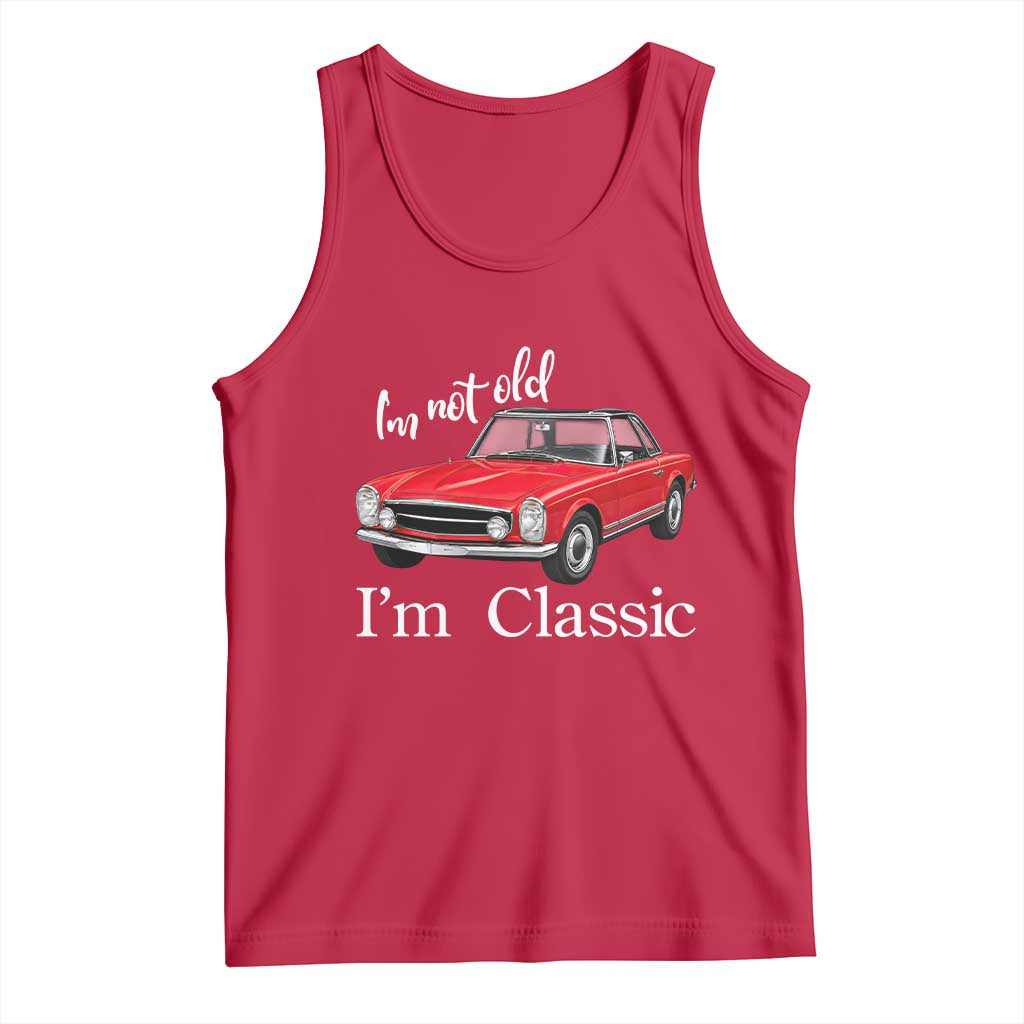 I'm Not Old I'm A Classic Tank Top Vintage 1963 Classic Luxury Roadster