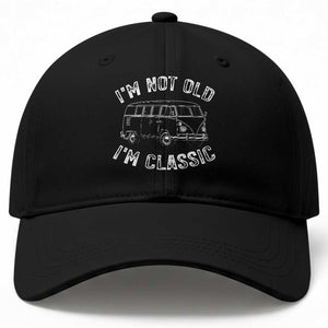 I'm Not Old I'm A Classic Baseball Cap Vintage 1967 Classic Microbus