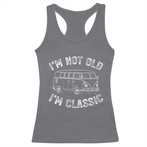 I'm Not Old I'm A Classic Racerback Tank Top Vintage 1967 Classic Microbus