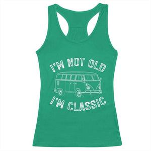 I'm Not Old I'm A Classic Racerback Tank Top Vintage 1967 Classic Microbus