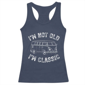 I'm Not Old I'm A Classic Racerback Tank Top Vintage 1967 Classic Microbus