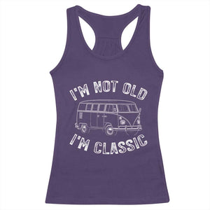 I'm Not Old I'm A Classic Racerback Tank Top Vintage 1967 Classic Microbus