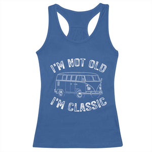 I'm Not Old I'm A Classic Racerback Tank Top Vintage 1967 Classic Microbus