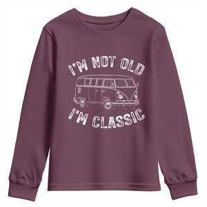 I'm Not Old I'm A Classic Youth Sweatshirt Vintage 1967 Classic Microbus