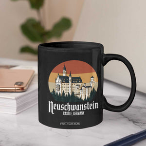 Neuschwanstein Castle Bavaria Germany Souvenir Memorabilia Coffee Mug