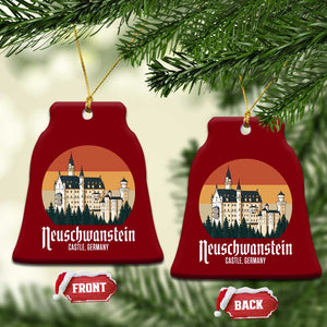Neuschwanstein Castle Bavaria Germany Souvenir Memorabilia Ceramic Ornament