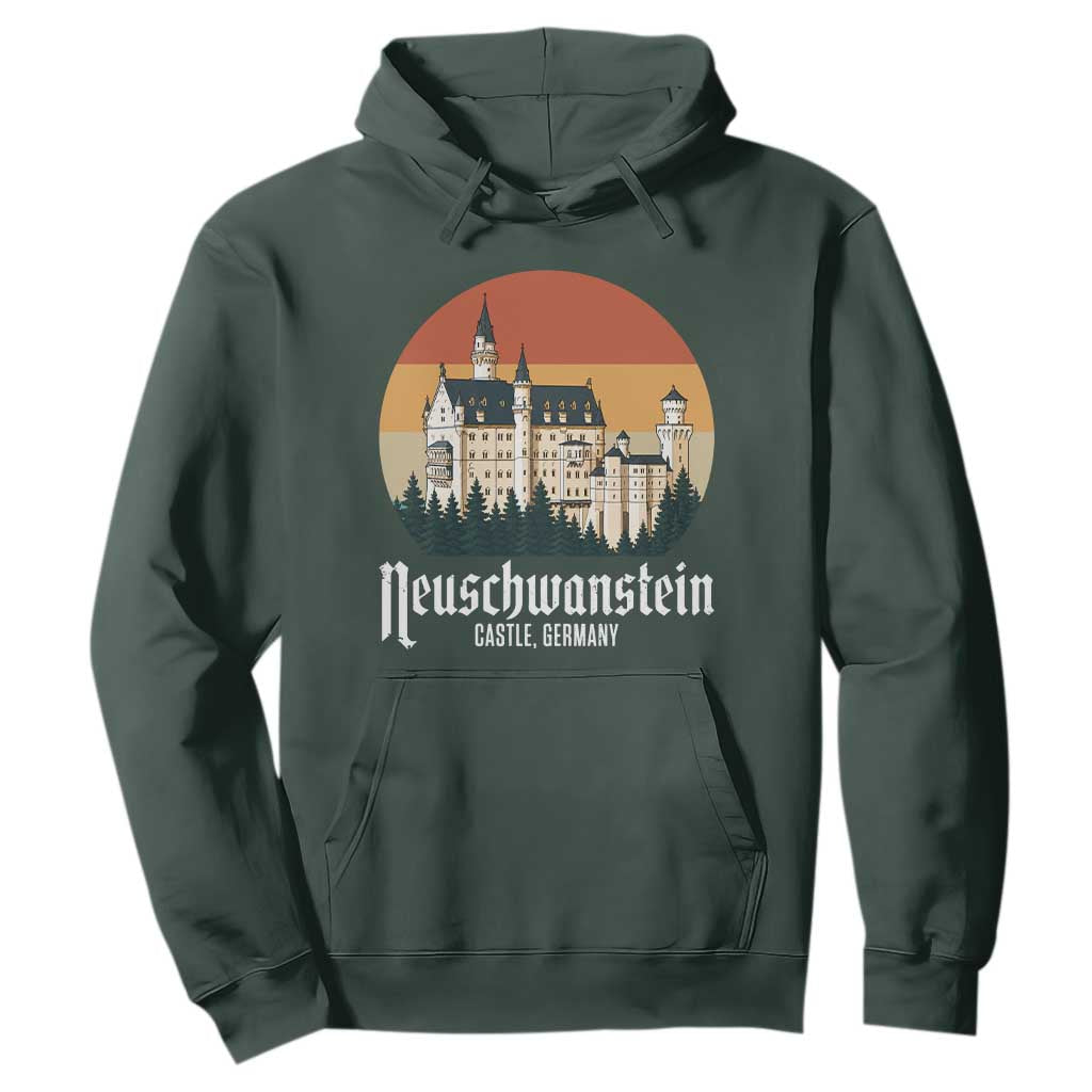 Neuschwanstein Castle Bavaria Germany Souvenir Memorabilia Hoodie