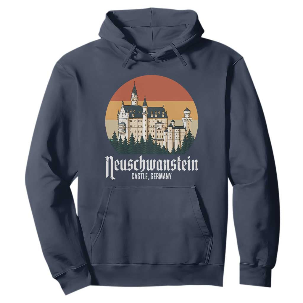 Neuschwanstein Castle Bavaria Germany Souvenir Memorabilia Hoodie