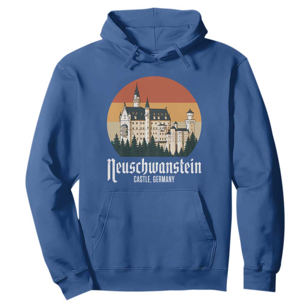 Neuschwanstein Castle Bavaria Germany Souvenir Memorabilia Hoodie