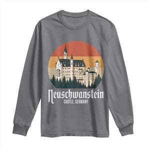 Neuschwanstein Castle Bavaria Germany Souvenir Memorabilia Long Sleeve Shirt
