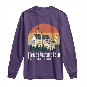 Neuschwanstein Castle Bavaria Germany Souvenir Memorabilia Long Sleeve Shirt