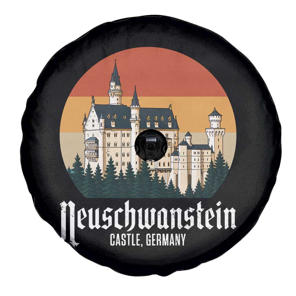 Neuschwanstein Castle Bavaria Germany Souvenir Memorabilia Spare Tire Cover