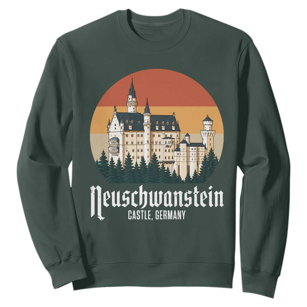 Neuschwanstein Castle Bavaria Germany Souvenir Memorabilia Sweatshirt