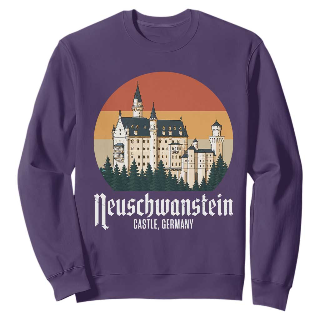 Neuschwanstein Castle Bavaria Germany Souvenir Memorabilia Sweatshirt