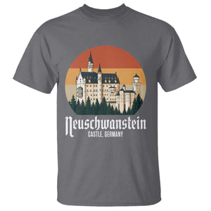Neuschwanstein Castle Bavaria Germany Souvenir Memorabilia T Shirt