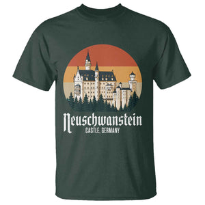 Neuschwanstein Castle Bavaria Germany Souvenir Memorabilia T Shirt