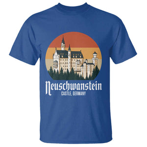 Neuschwanstein Castle Bavaria Germany Souvenir Memorabilia T Shirt