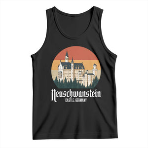 Neuschwanstein Castle Bavaria Germany Souvenir Memorabilia Tank Top