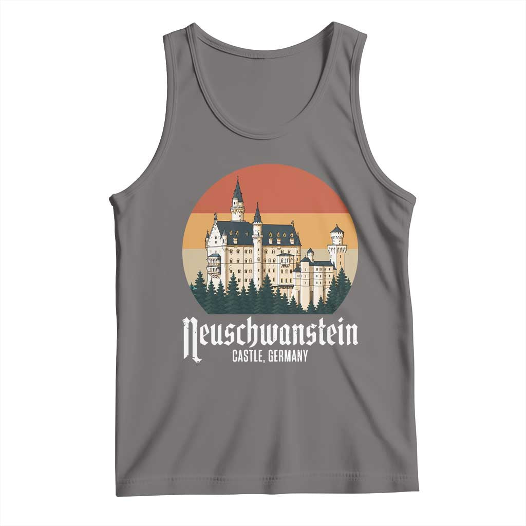 Neuschwanstein Castle Bavaria Germany Souvenir Memorabilia Tank Top