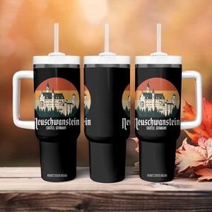 Neuschwanstein Castle Bavaria Germany Souvenir Memorabilia Tumbler With Handle