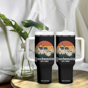 Neuschwanstein Castle Bavaria Germany Souvenir Memorabilia Tumbler With Handle
