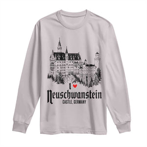 Neuschwanstein Castle Lover Long Sleeve Shirt Vintage Bavaria I Love Germany