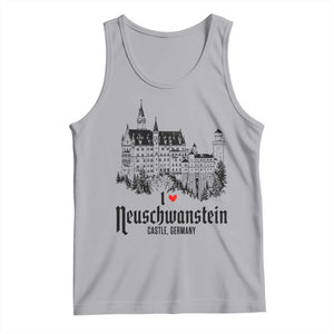Neuschwanstein Castle Lover Tank Top Vintage Bavaria I Love Germany
