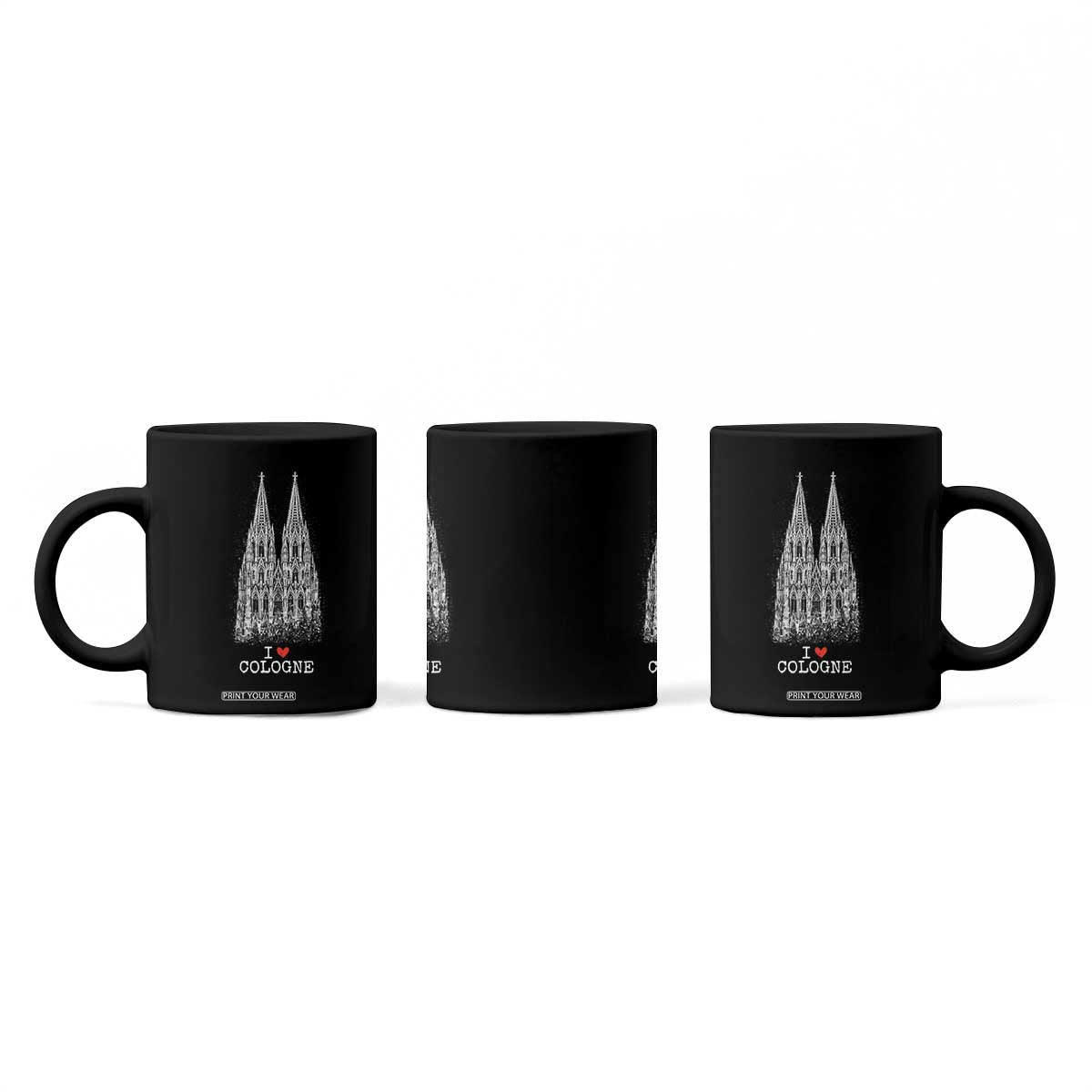 Cologne Cathedral Lover Vintage Köln German Skyline Coffee Mug