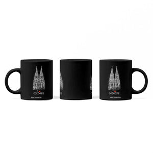 Cologne Cathedral Lover Vintage Köln German Skyline Coffee Mug