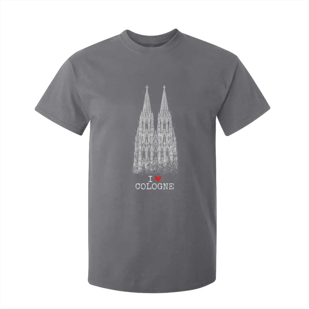 Cologne Cathedral Lover Vintage Köln German Skyline T Shirt For Kid