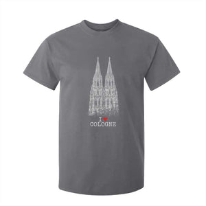 Cologne Cathedral Lover Vintage Köln German Skyline T Shirt For Kid