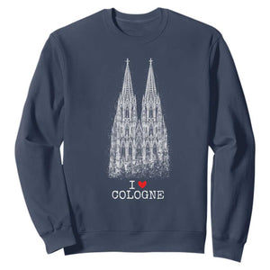 Cologne Cathedral Lover Vintage Köln German Skyline Sweatshirt