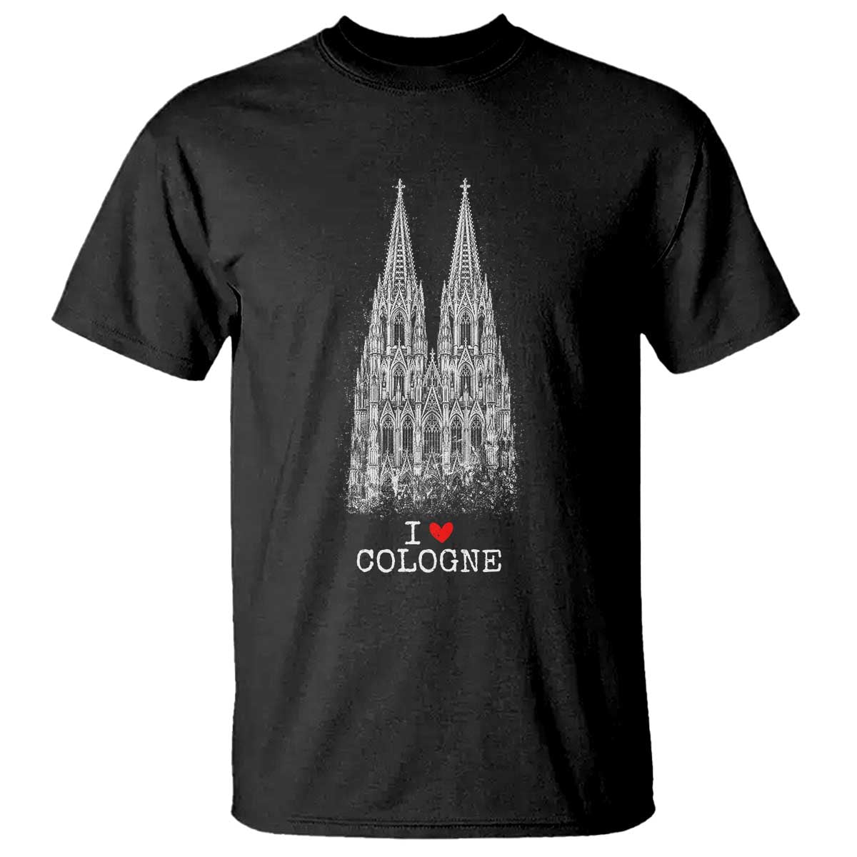 Cologne Cathedral Lover Vintage Köln German Skyline T Shirt