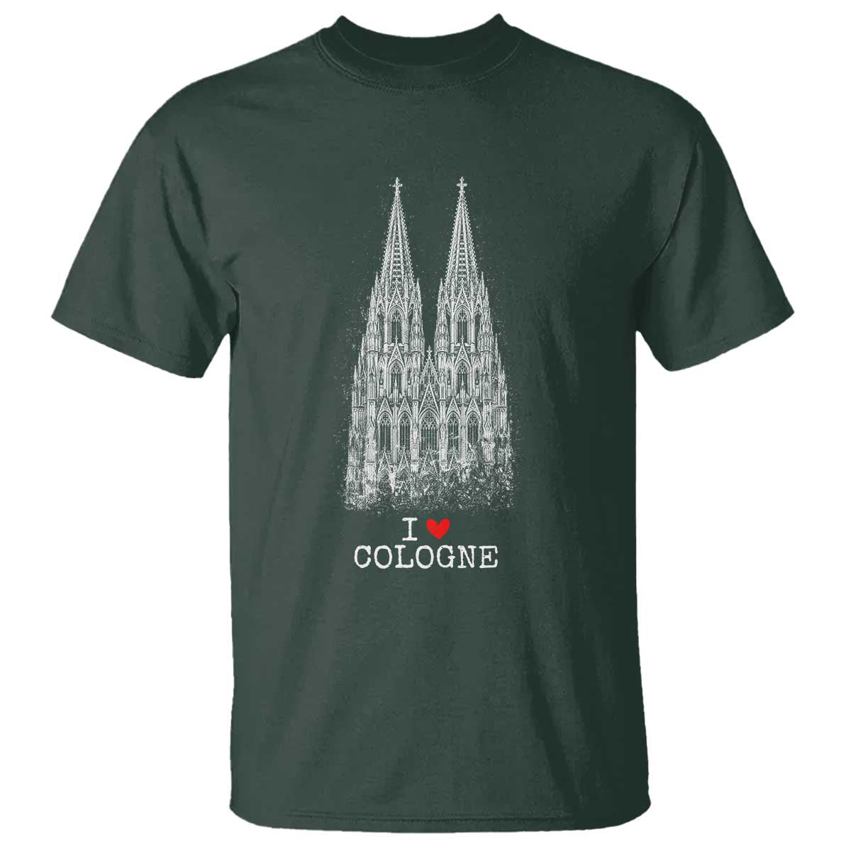 Cologne Cathedral Lover Vintage Köln German Skyline T Shirt