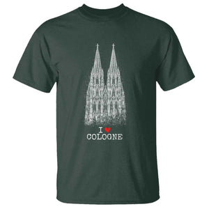 Cologne Cathedral Lover Vintage Köln German Skyline T Shirt