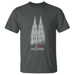 Cologne Cathedral Lover Vintage Köln German Skyline T Shirt