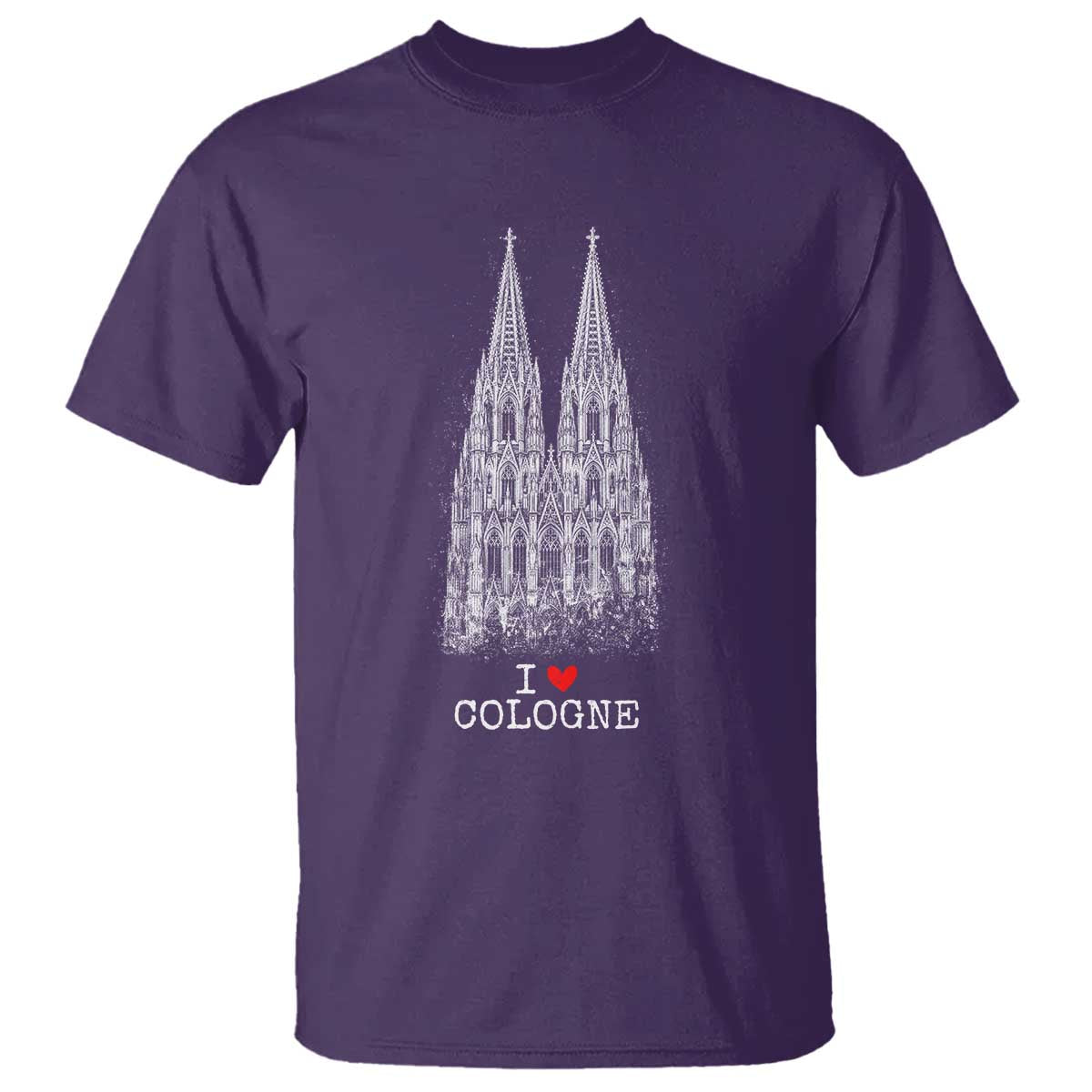 Cologne Cathedral Lover Vintage Köln German Skyline T Shirt