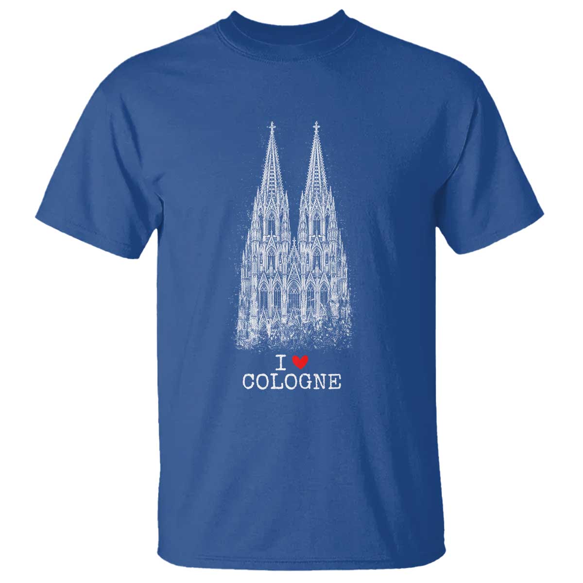 Cologne Cathedral Lover Vintage Köln German Skyline T Shirt
