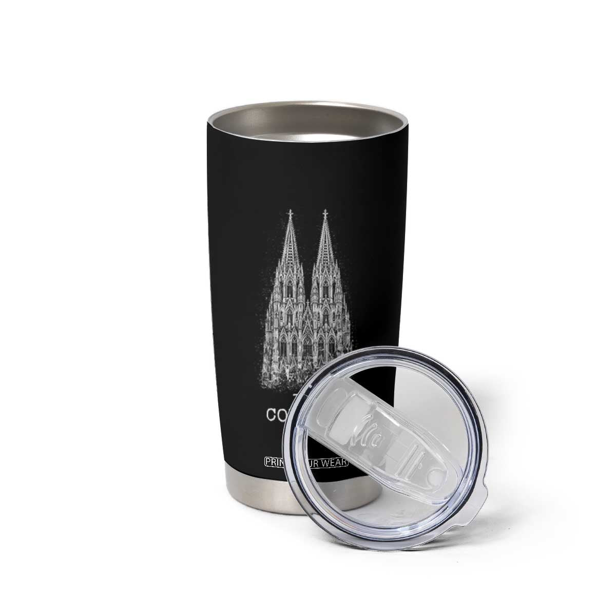 Cologne Cathedral Lover Vintage Köln German Skyline Tumbler Cup