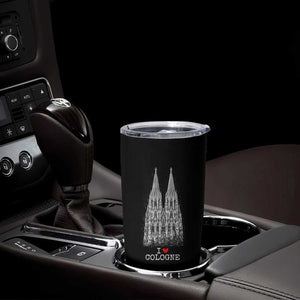 Cologne Cathedral Lover Vintage Köln German Skyline Tumbler Cup