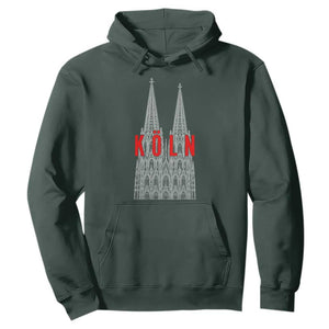 Cologne Cathedral Silhouette Köln German Graphic Hoodie