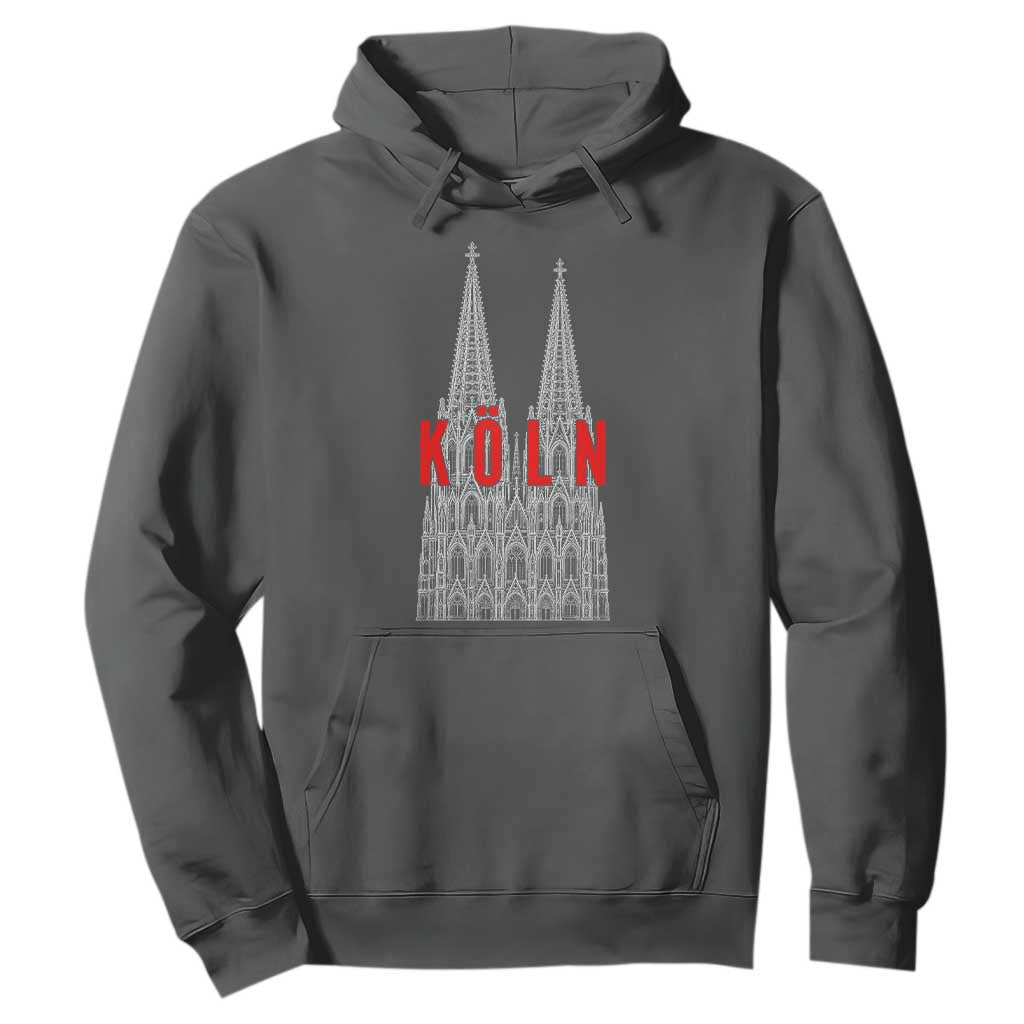 Cologne Cathedral Silhouette Köln German Graphic Hoodie