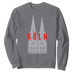Cologne Cathedral Silhouette Köln German Graphic Sweatshirt