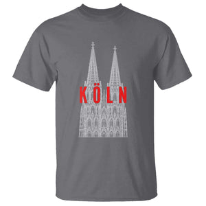 Cologne Cathedral Silhouette Köln German Graphic T Shirt