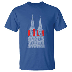 Cologne Cathedral Silhouette Köln German Graphic T Shirt