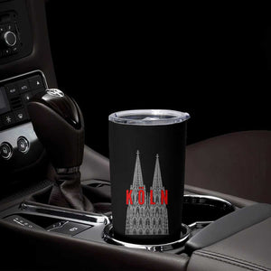 Cologne Cathedral Silhouette Köln German Graphic Tumbler Cup