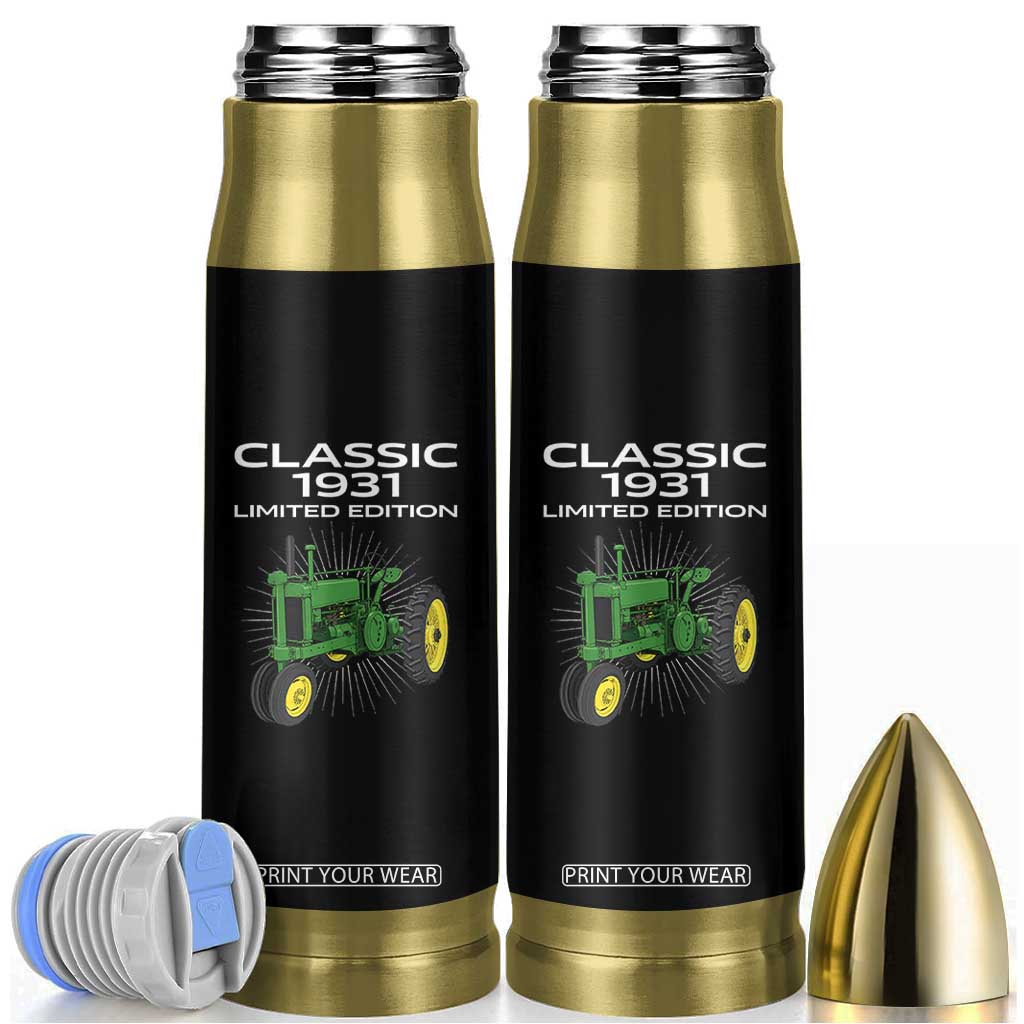 95th Birthday 1931 Limited Edition Classic Farm Tractor Bullet Tumbler