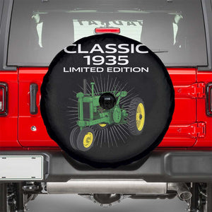 91st Birthday 1935 Limited Edition Classic Farm Tractor Spare Tire Cover