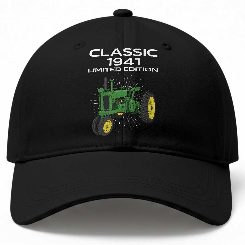 85th Birthday 1941 Limited Edition Classic Farm Tractor Baseball Cap